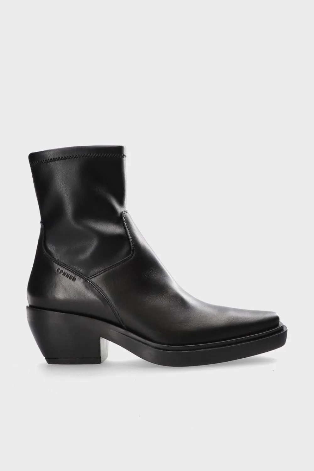 COPENHAGEN STUDIOS Stiefel-Cph234 Stretch Vitello Schwarz