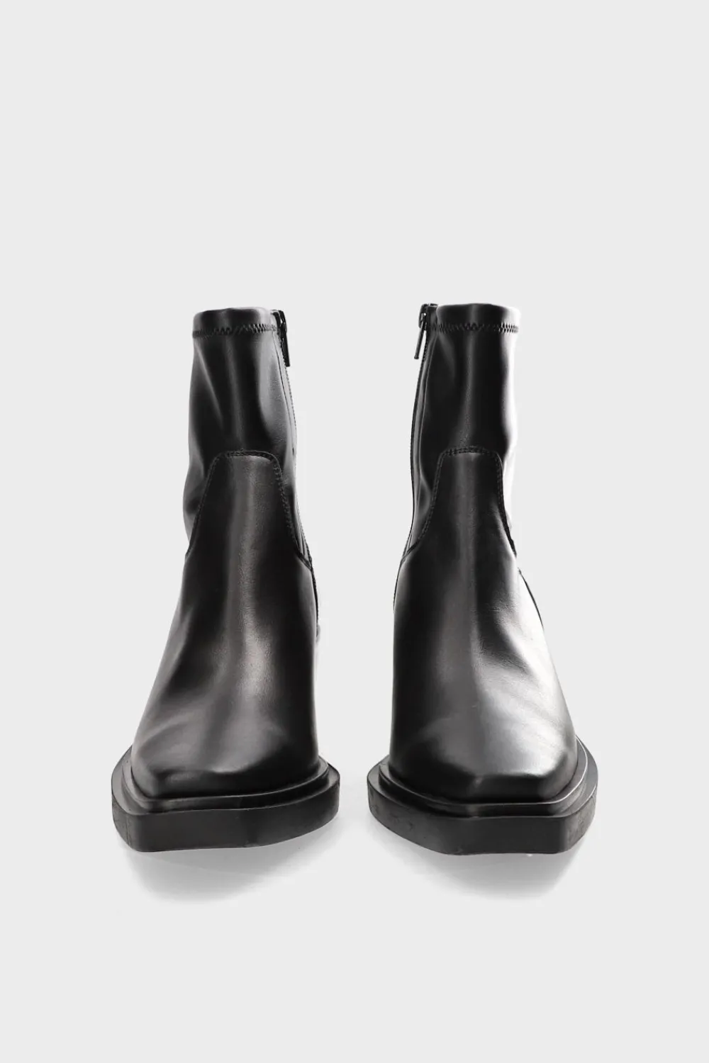 COPENHAGEN STUDIOS Stiefel-Cph234 Stretch Vitello Schwarz
