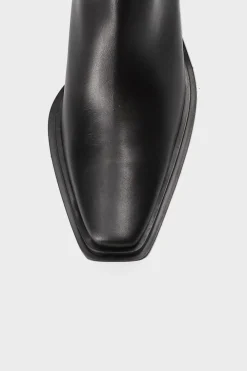 COPENHAGEN STUDIOS Stiefel-Cph234 Stretch Vitello Schwarz