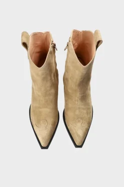 COPENHAGEN STUDIOS Westernstiefel-Cph238 Suede Honig