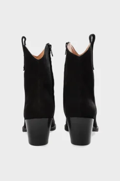 COPENHAGEN STUDIOS Westernstiefel-Cph238 Suede Schwarz