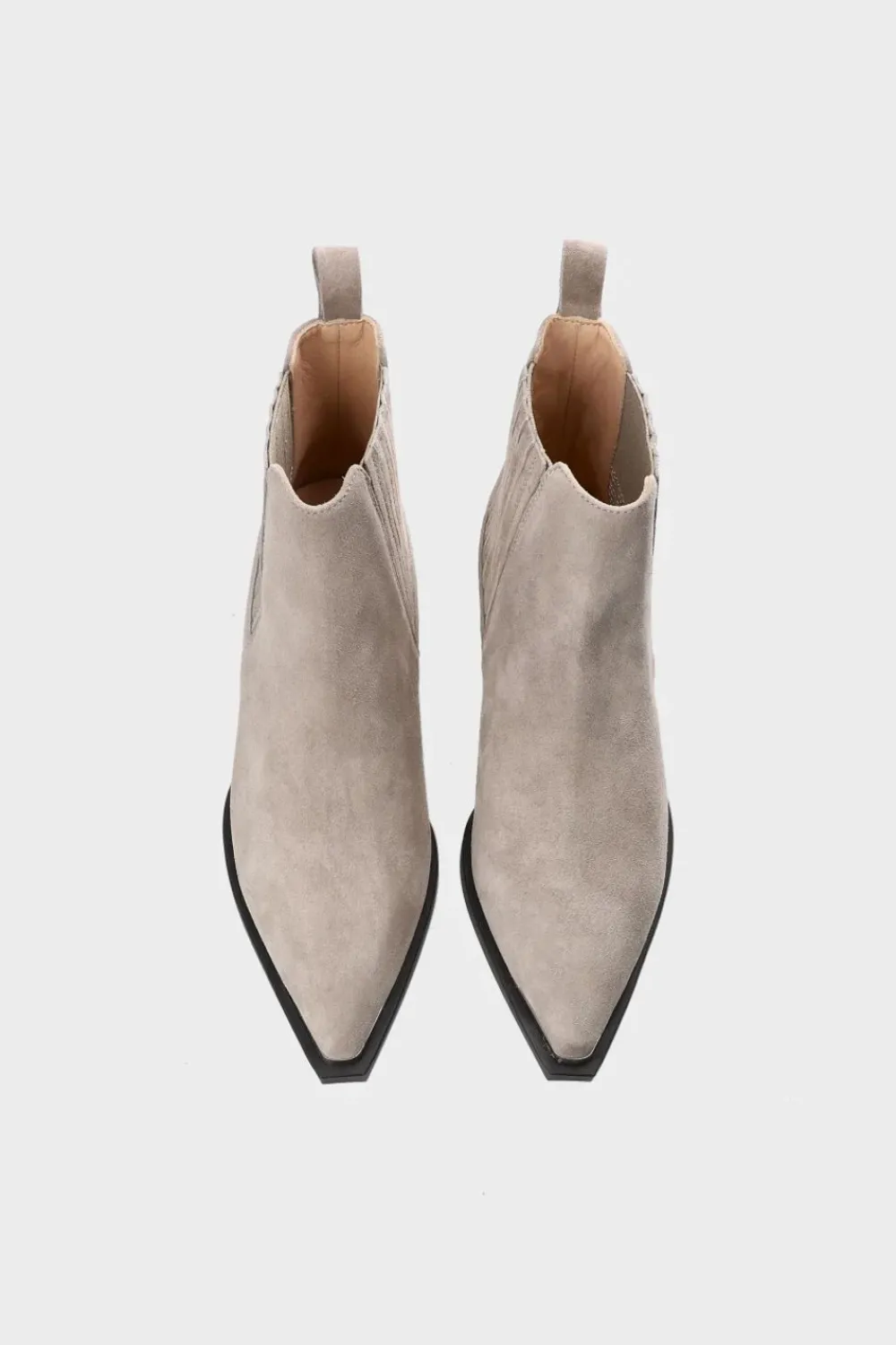 COPENHAGEN STUDIOS Westernstiefel-Cph244 Suede Leichter Stein