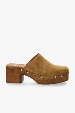 COPENHAGEN STUDIOS Pantoletten-Cph793 Suede Honig