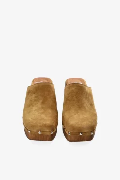 COPENHAGEN STUDIOS Pantoletten-Cph793 Suede Honig