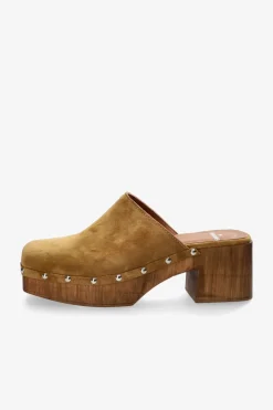 COPENHAGEN STUDIOS Pantoletten-Cph793 Suede Honig
