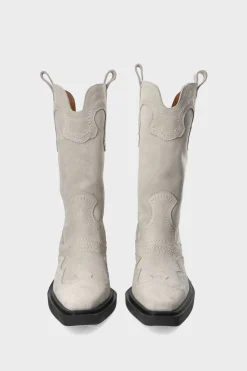 COPENHAGEN STUDIOS Westernstiefel-Cph233 Suede Cremefarben
