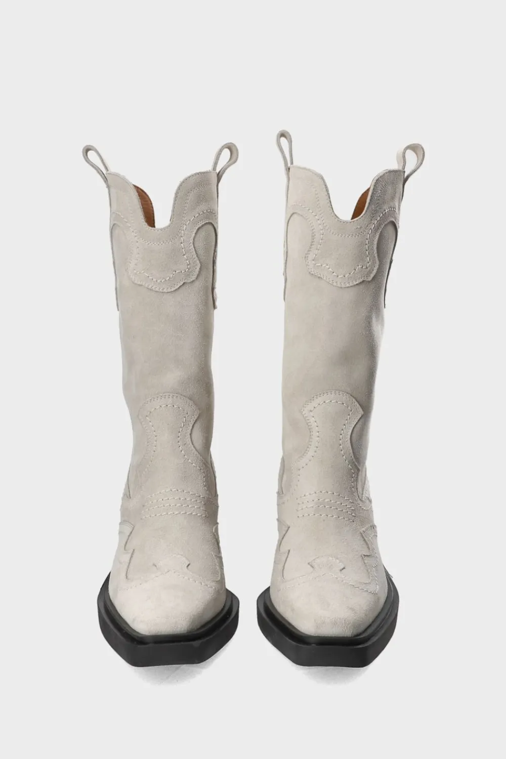 COPENHAGEN STUDIOS Westernstiefel-Cph233 Suede Cremefarben