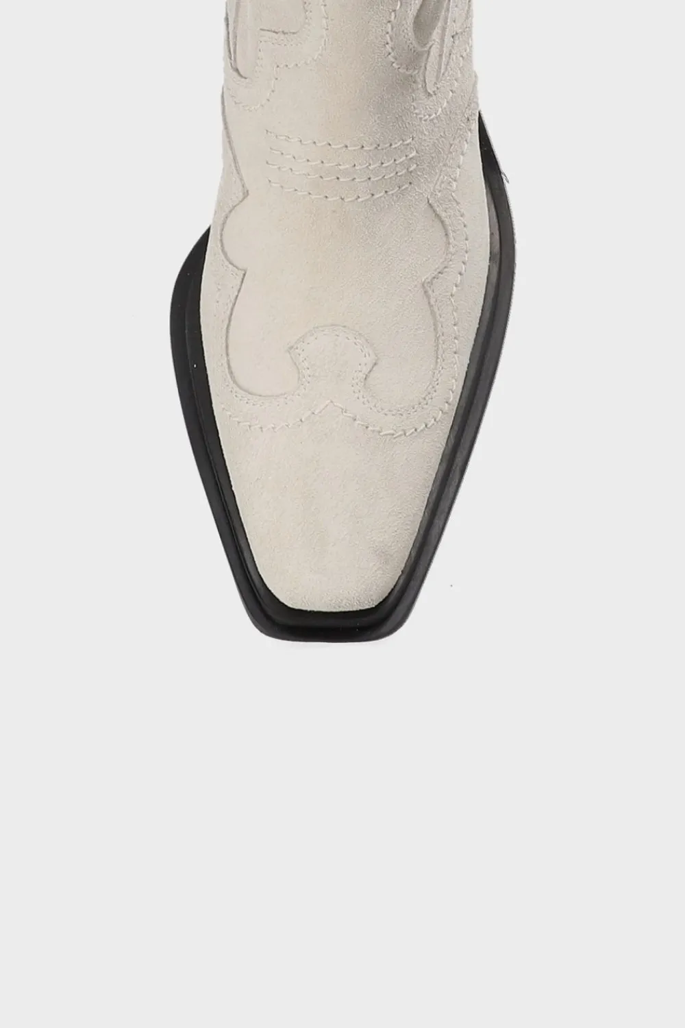 COPENHAGEN STUDIOS Westernstiefel-Cph233 Suede Cremefarben