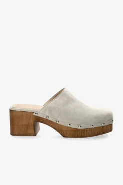COPENHAGEN STUDIOS Pantoletten-Cph793 Suede Cremefarben