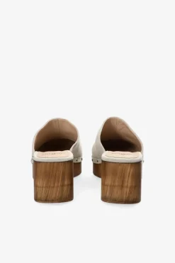COPENHAGEN STUDIOS Pantoletten-Cph793 Suede Cremefarben
