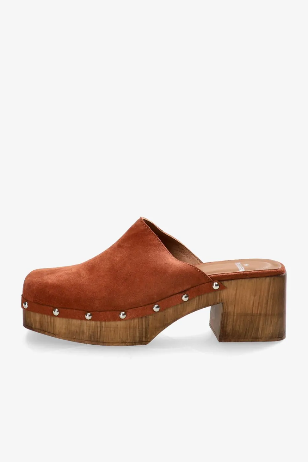 COPENHAGEN STUDIOS Pantoletten-Cph793 Suede Kamel
