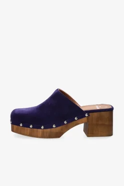 COPENHAGEN STUDIOS Pantoletten-Cph793 Suede Kraftiges Blau