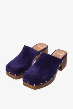 COPENHAGEN STUDIOS Pantoletten-Cph793 Suede Kraftiges Blau
