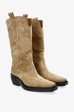COPENHAGEN STUDIOS Westernstiefel-Cph233 Suede Sand