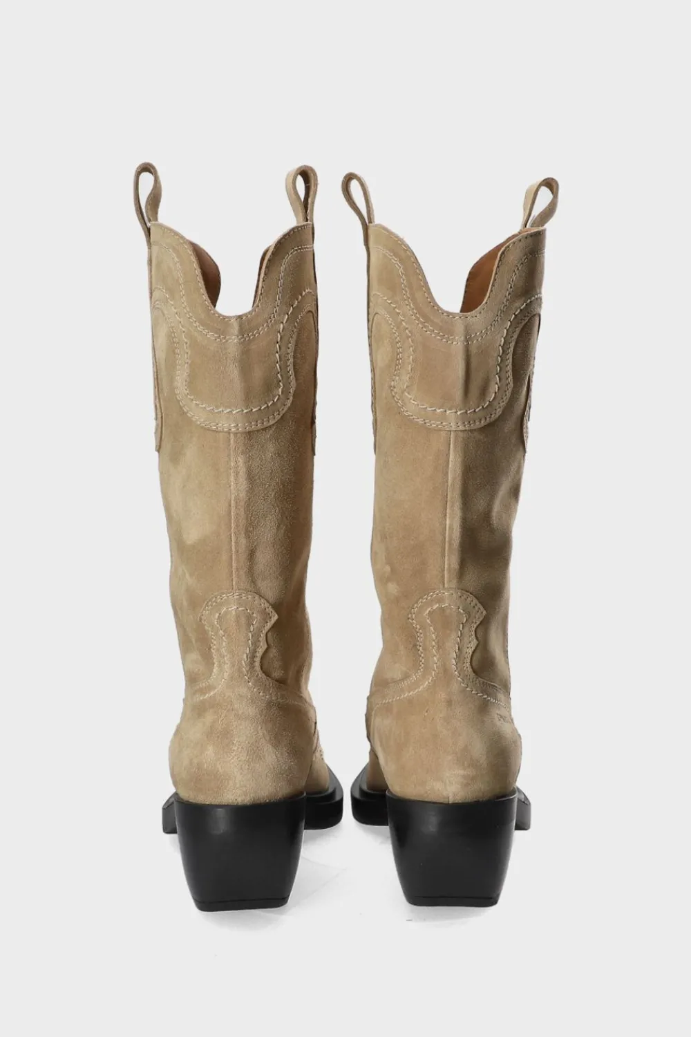 COPENHAGEN STUDIOS Westernstiefel-Cph233 Suede Sand
