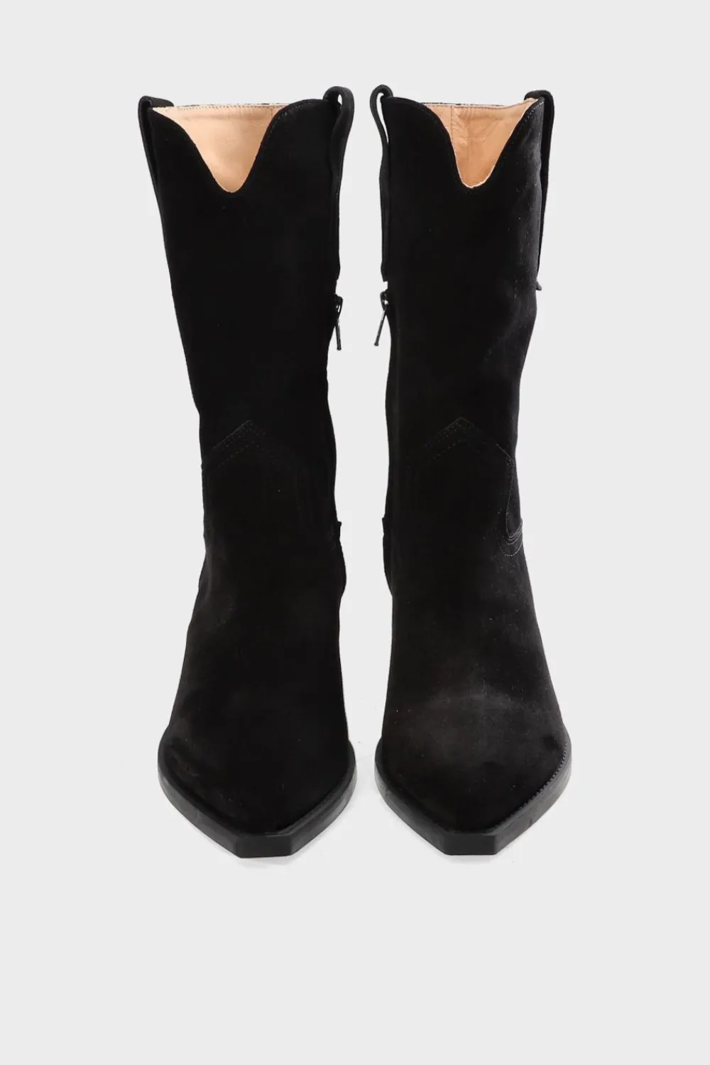 COPENHAGEN STUDIOS Westernstiefel-Cph237 Suede Schwarz