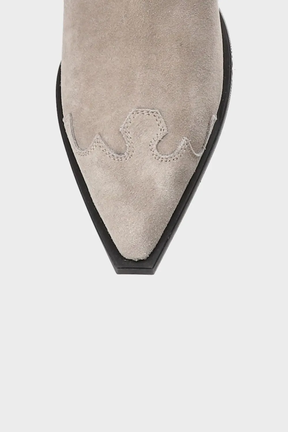 COPENHAGEN STUDIOS Westernstiefel-Cph238 Suede Leichter Stein