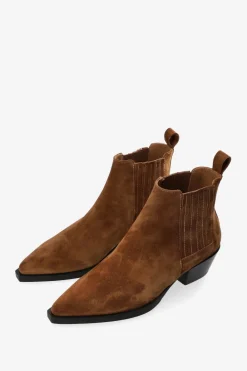 COPENHAGEN STUDIOS Stiefel-Cph244 Suede Cognac