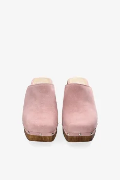 COPENHAGEN STUDIOS Pantoletten-Cph793 Suede Light Rose