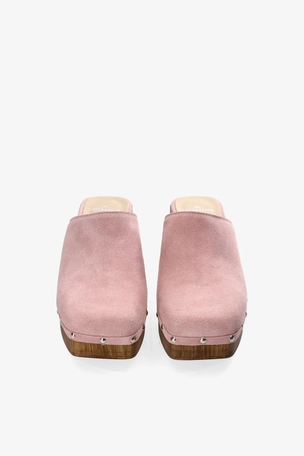 COPENHAGEN STUDIOS Pantoletten-Cph793 Suede Light Rose