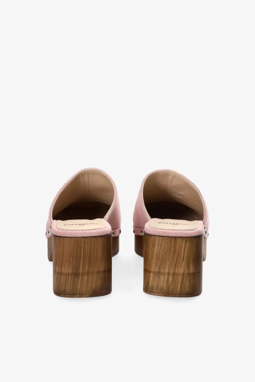 COPENHAGEN STUDIOS Pantoletten-Cph793 Suede Light Rose