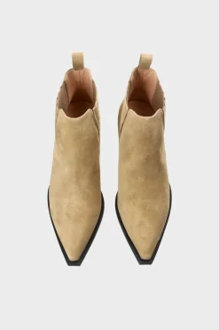 COPENHAGEN STUDIOS Westernstiefel-Cph244 Suede Leichter Honig