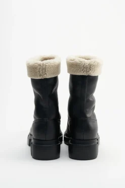 COPENHAGEN STUDIOS Stiefel-Cph668 Vegan Teddy Nappa Schwarz