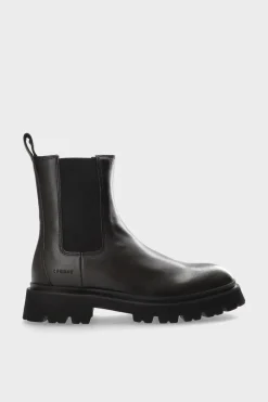 COPENHAGEN STUDIOS Stiefel-Cph127 Vintage Vitello Aus Schwarz