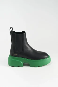 COPENHAGEN STUDIOS Stiefel-Cph276 Vitello Schwarz/Tiefgrun