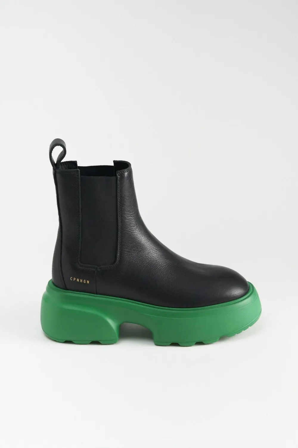 COPENHAGEN STUDIOS Stiefel-Cph276 Vitello Schwarz/Tiefgrun