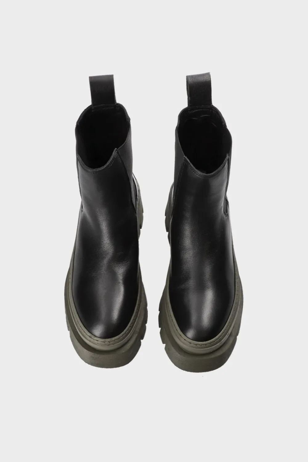 COPENHAGEN STUDIOS Stiefel-Cph686 Vitello Schwarz Grun