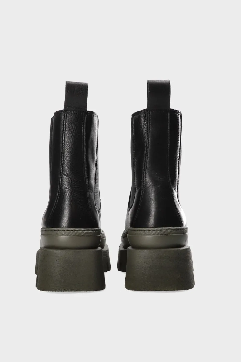 COPENHAGEN STUDIOS Stiefel-Cph686 Vitello Schwarz Grun