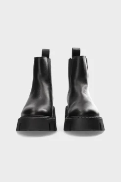 COPENHAGEN STUDIOS Stiefel-Cph137 Vitello Schwarz
