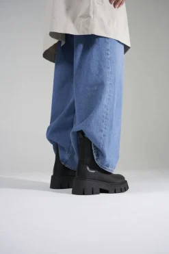 COPENHAGEN STUDIOS Stiefel-Cph137 Vitello Schwarz