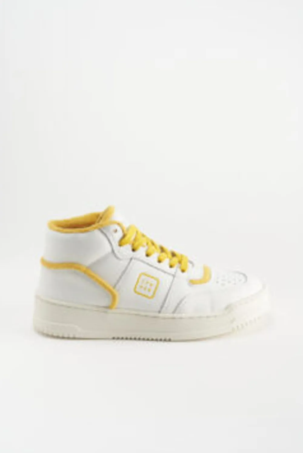 COPENHAGEN STUDIOS Sneaker-Cph196 Vitello Weis Gelb