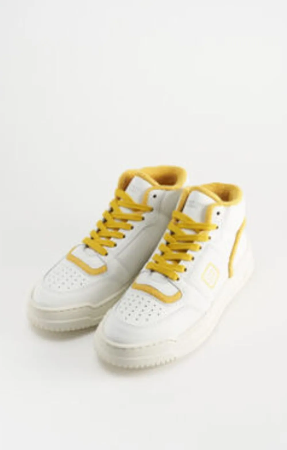 COPENHAGEN STUDIOS Sneaker-Cph196 Vitello Weis Gelb