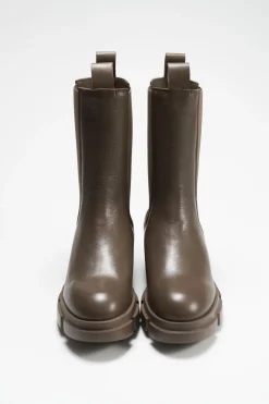 COPENHAGEN STUDIOS Stiefel-Cph500 Vitello Khaki