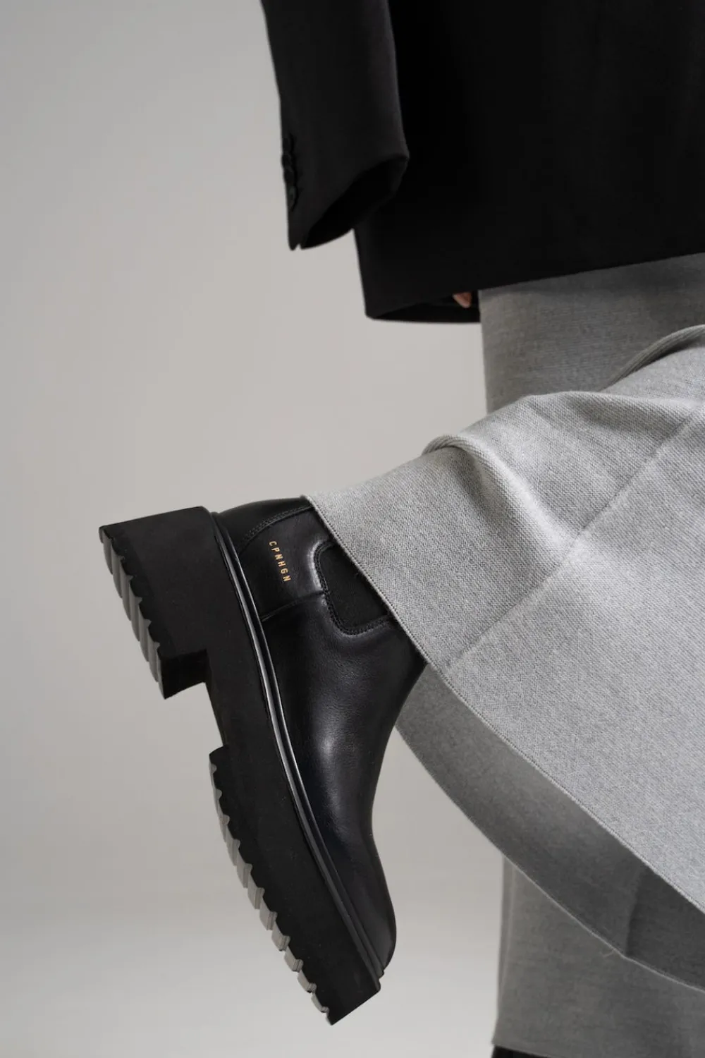 COPENHAGEN STUDIOS Stiefel-Cph683 Vitello Schwarz