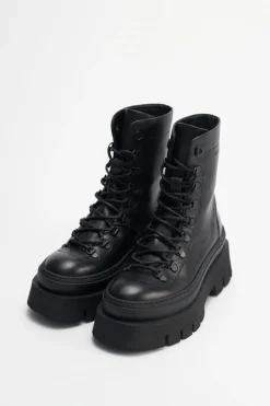 COPENHAGEN STUDIOS Stiefel-Cph639 Vitello Schwarz