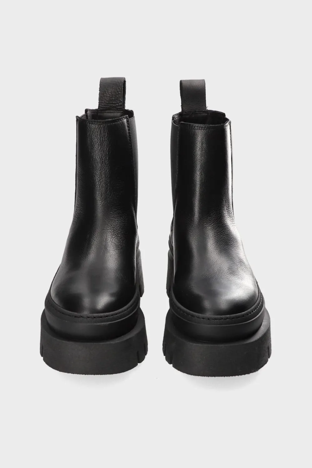 COPENHAGEN STUDIOS Stiefel-Cph686 Vitello Schwarz Schwarz