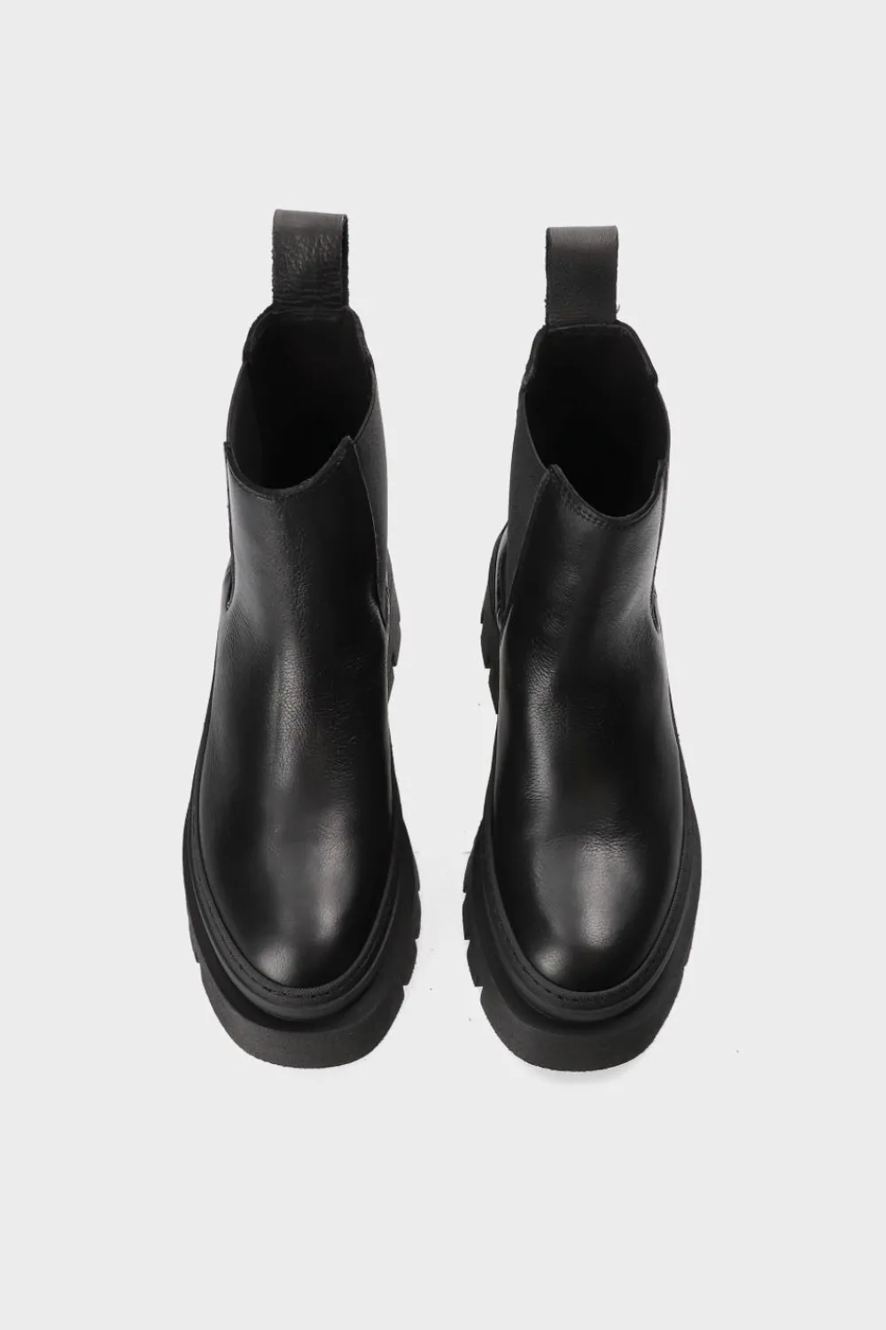 COPENHAGEN STUDIOS Stiefel-Cph686 Vitello Schwarz Schwarz