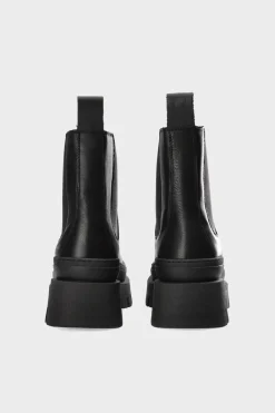 COPENHAGEN STUDIOS Stiefel-Cph686 Vitello Schwarz Schwarz