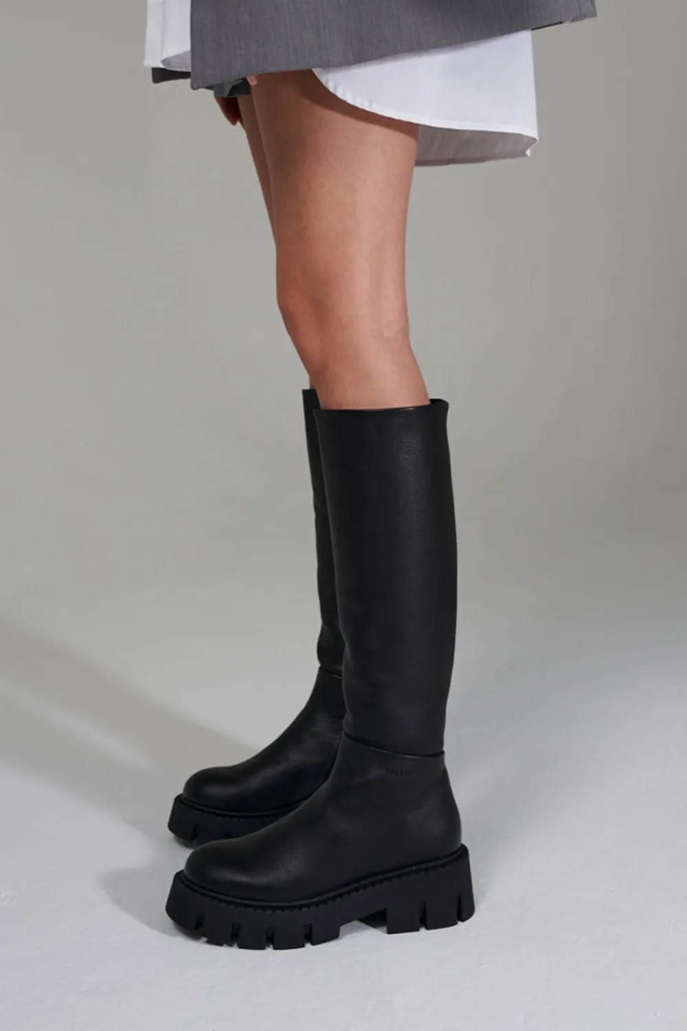 COPENHAGEN STUDIOS Stiefel-Cph138 Vitello Schwarz