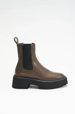 COPENHAGEN STUDIOS Stiefel-Cph683 Vitello Khaki