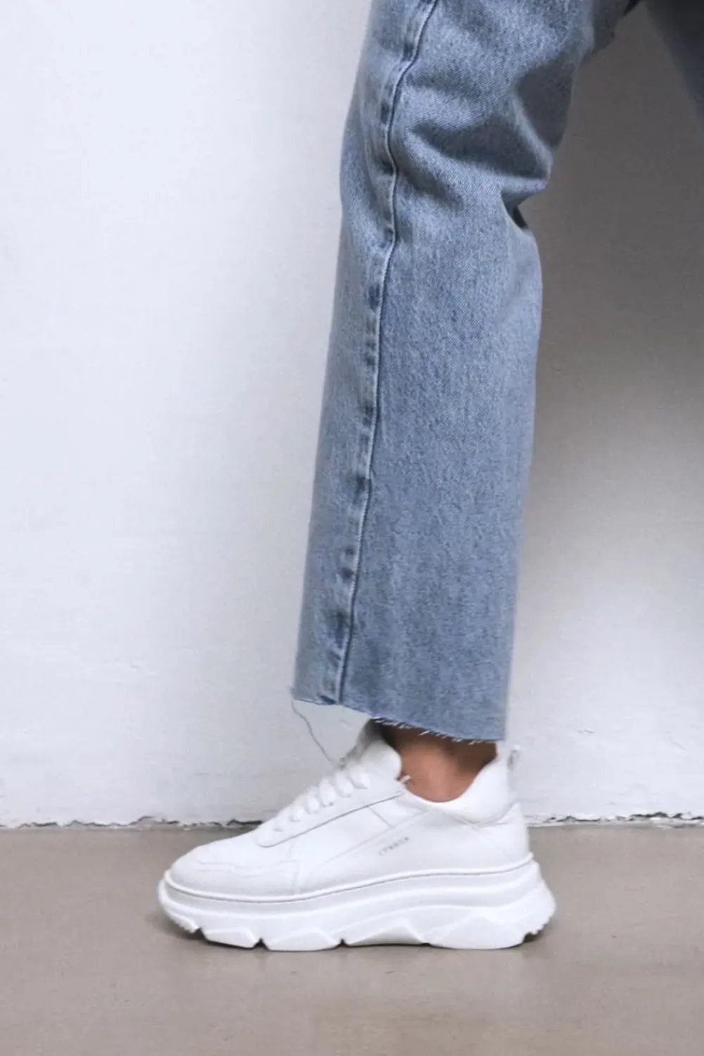 COPENHAGEN STUDIOS Sneaker-Cph40 Vitello Weis