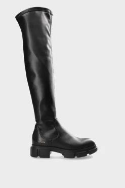 COPENHAGEN STUDIOS Stiefel-Cph544 Vitello/Vegan Stretch Schwarz