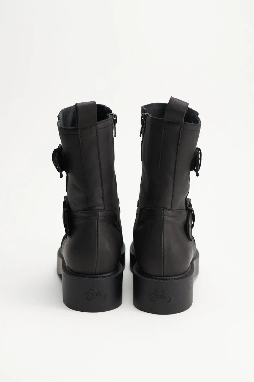COPENHAGEN STUDIOS Stiefel-Cph641 Washed Vitello Schwarz