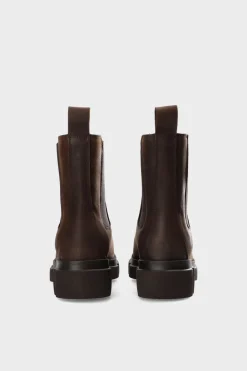 COPENHAGEN STUDIOS Stiefel-Cph570 Waxed Nabuc Schokolade