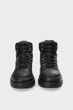 COPENHAGEN STUDIOS Stiefel-Cph262 Waxed Nabuc Schwarz