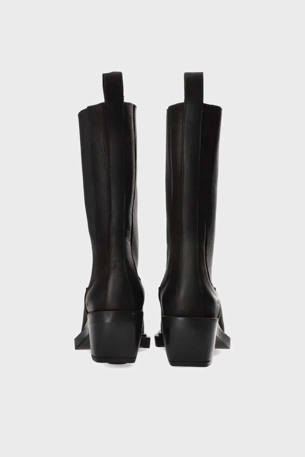 COPENHAGEN STUDIOS Westernstiefel-Cph282 Waxed Nabuc Schwarz